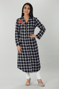 Blue Color Kurti