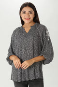 Embroidered Rayon Top
