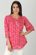 Chiffon Pink Top