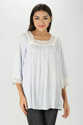 Meadow crepe Top