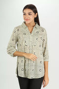 Dark Grey Cotton Shirt