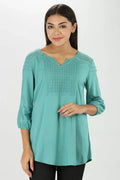 Teal Blue Modal Top