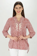 Peachy striped Shirt