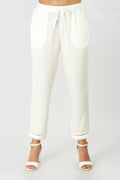 Off White regular fit Palazzo