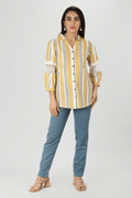 Striped Collared Shirt
