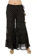 Black Georgette Buta Ensemble Sharara