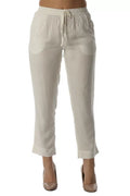 White Plain Viscose Palazzo