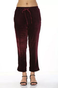 Velvet Ensemble Palazzos (Wine)