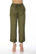 Green Shantoon Solid Palazzo