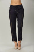 Blue rayon embellished Palazzo