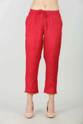 Red Ensemble Palazzo