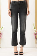Black Regular Fit Denim Jeans