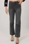Grey Regular Fit Denim Jeans