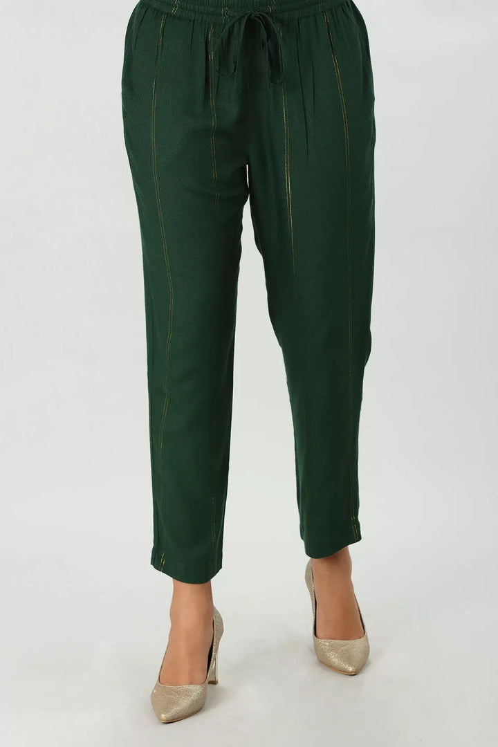 Fern Rayon Twill Palazzo