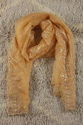 Whimsical Organza Beige Dupatta