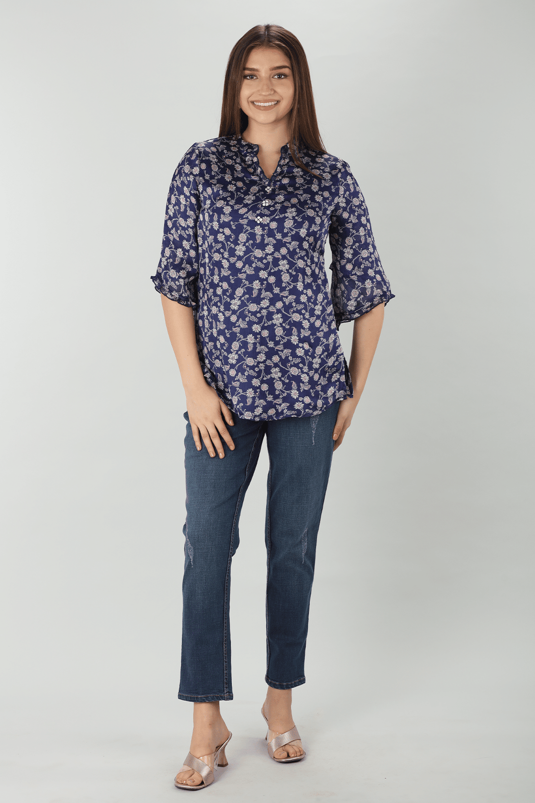 Bellflower Chiffon Top