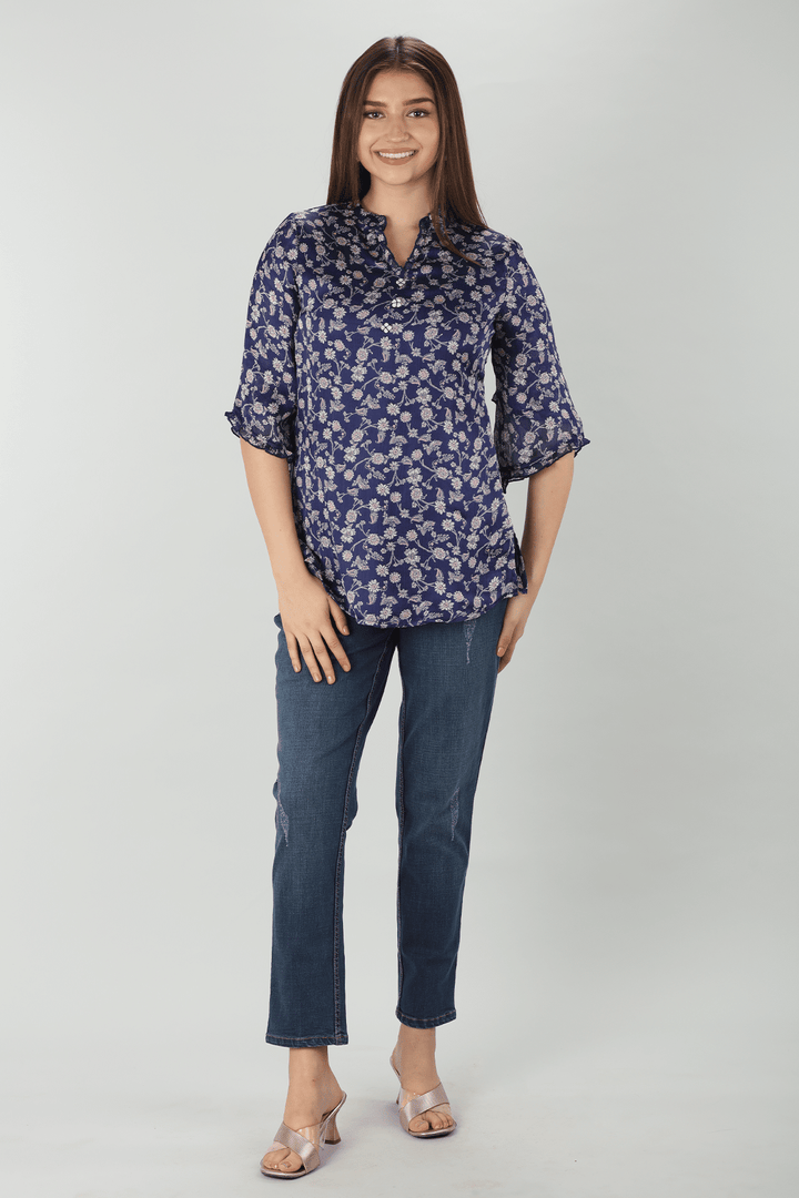 Bellflower Chiffon Top