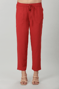 Bold Red Palazzo