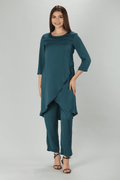 Solid Teal Kurti