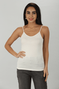 Off White Veil Camisoles