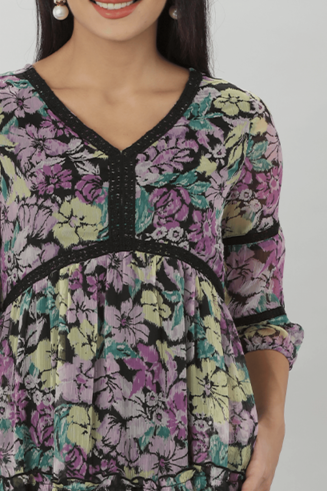 Purple Haze Chiffon Dress