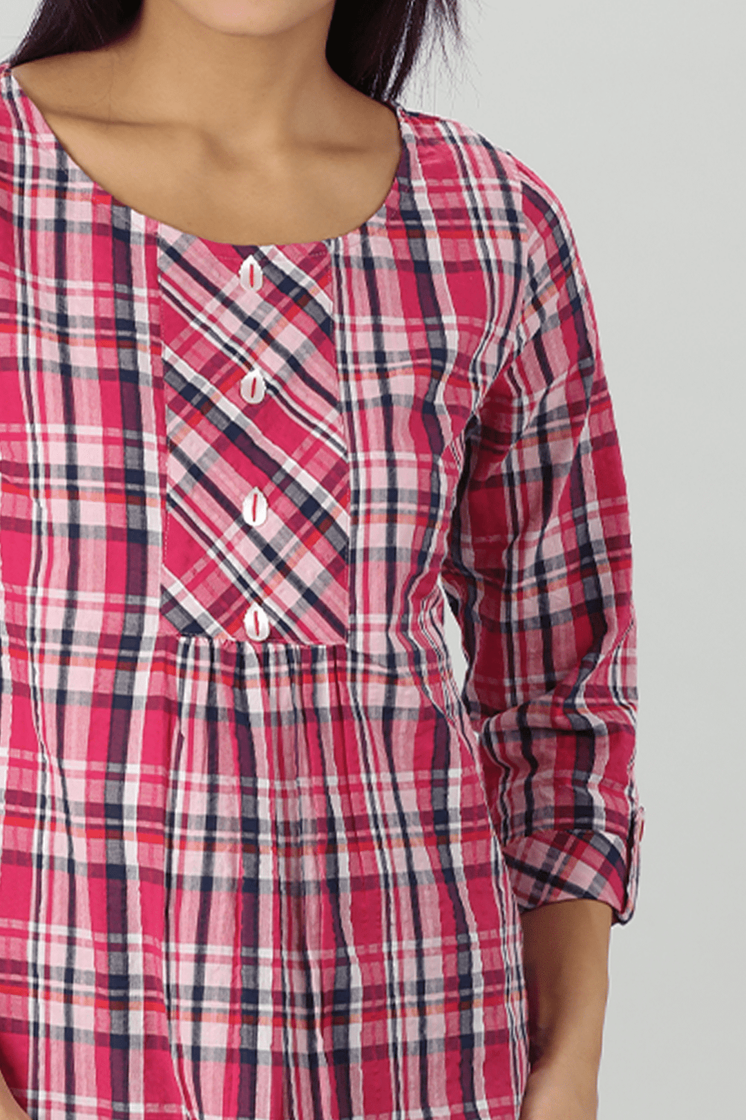 Pinstripe Pink Top
