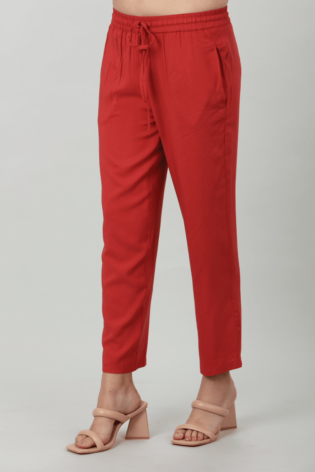 Bold Red Palazzo
