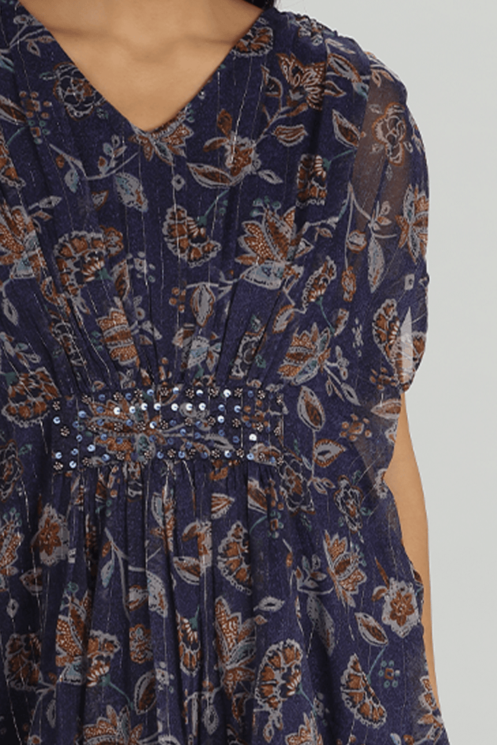 Floral Chiffon Kimono Top