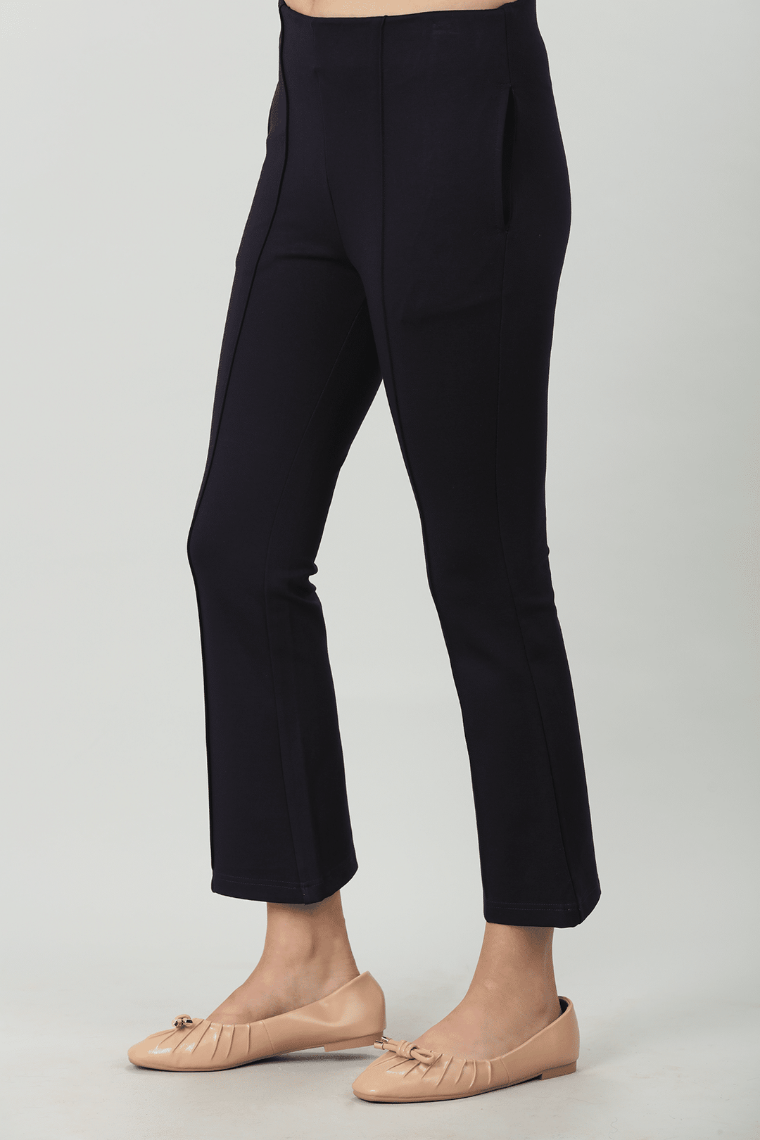 Charcoal Black Ponty Roma Pants