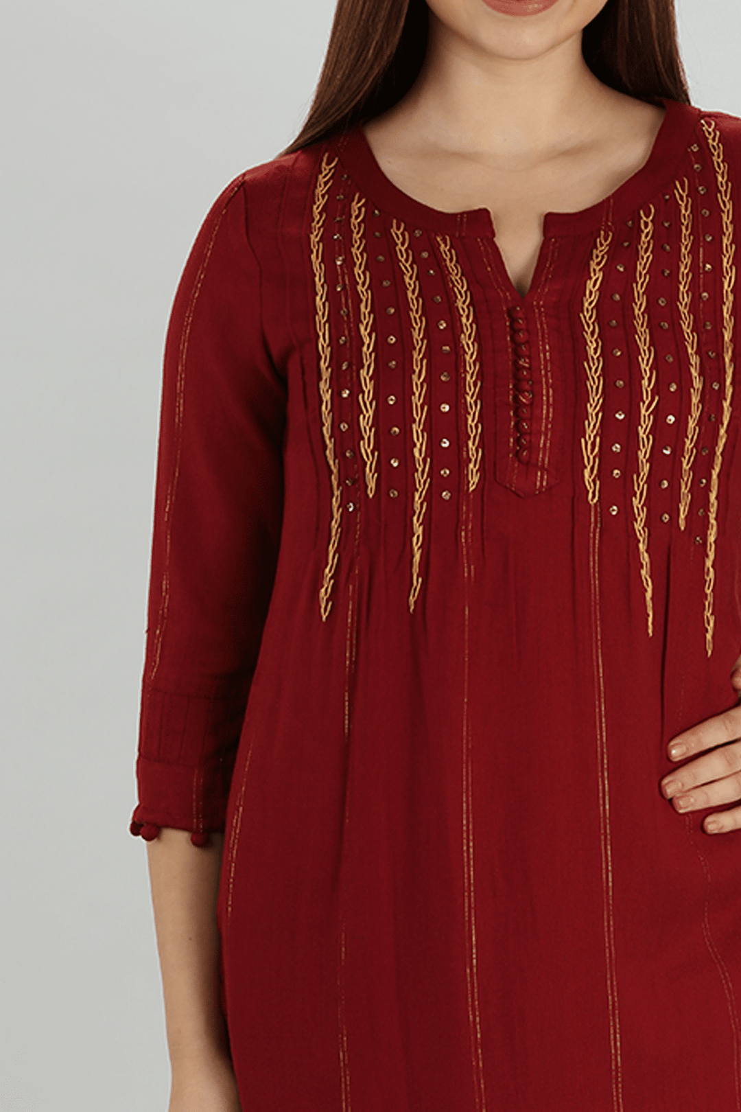 Rosewood Rayon Kurti