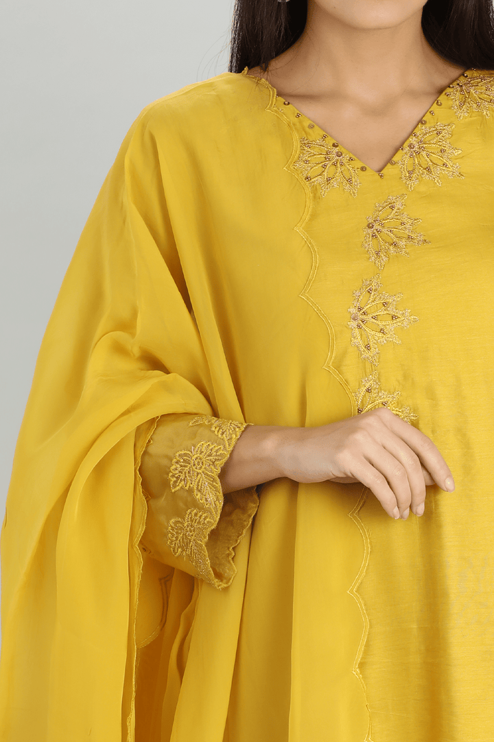 Golden Dazzle Kurti