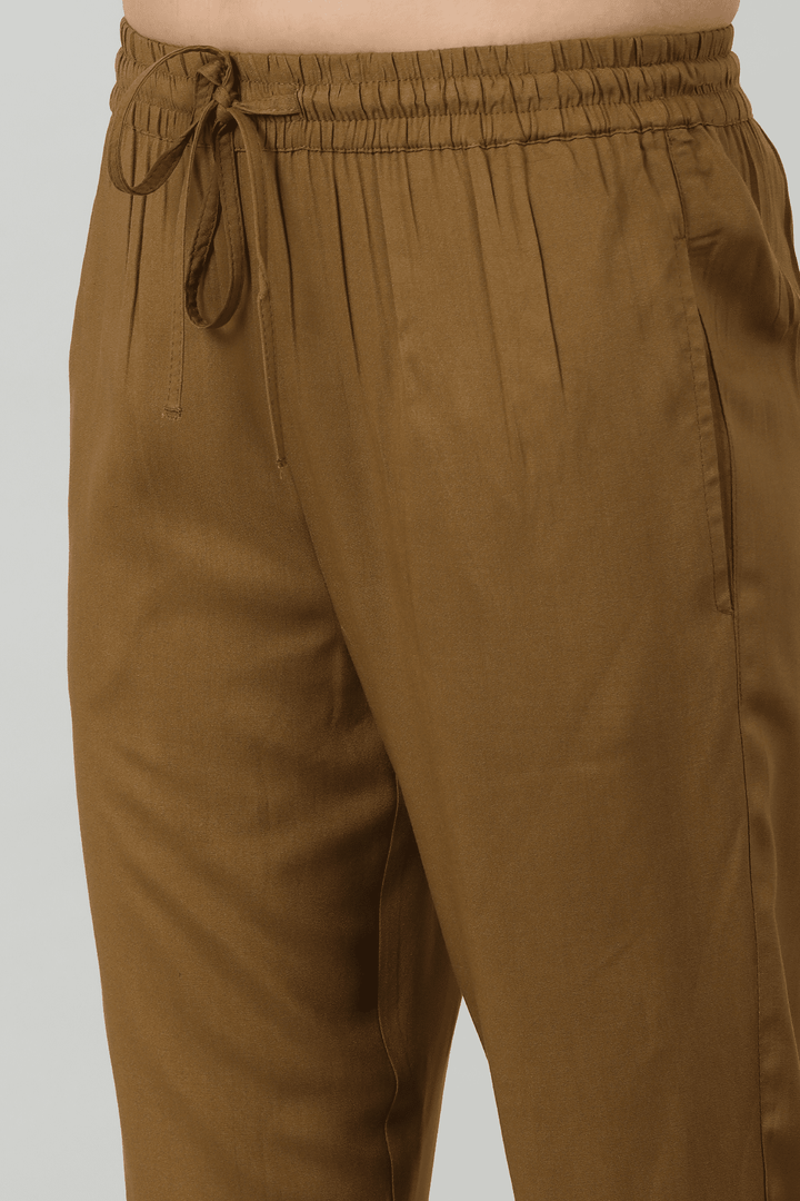 Solid Rayon Palazzo