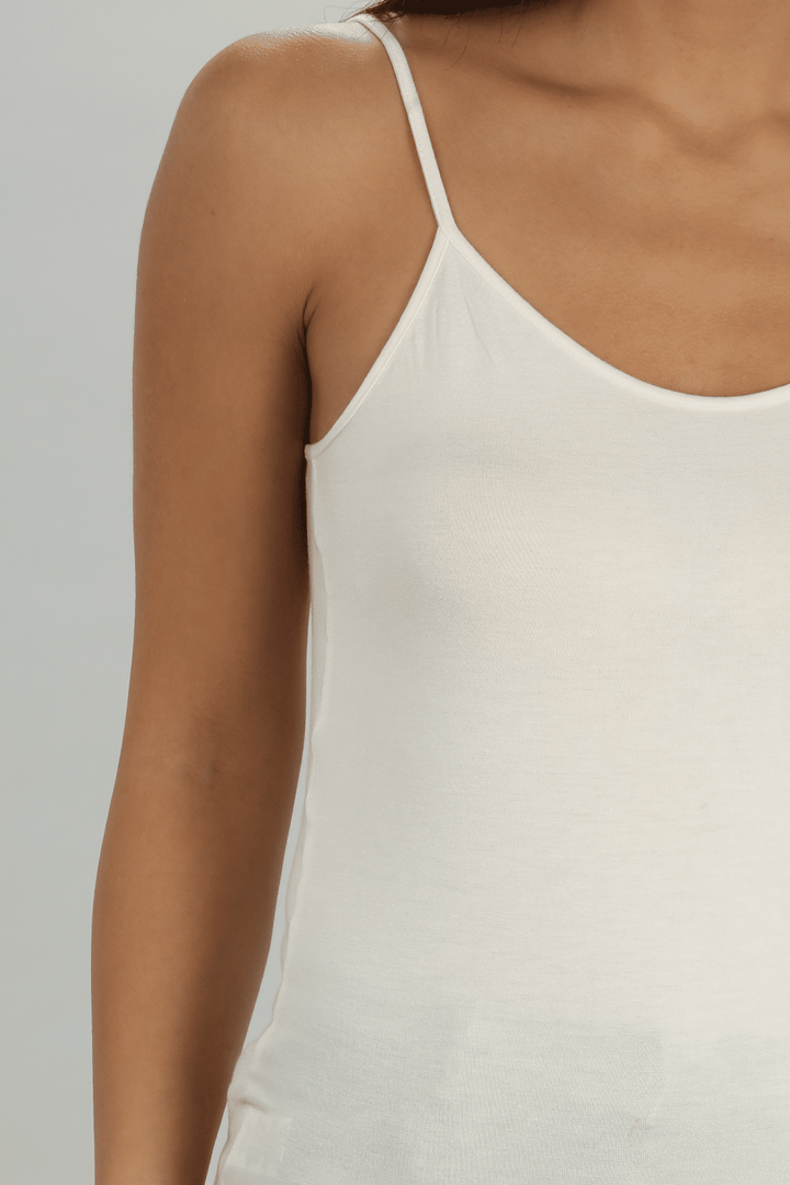 Off White Veil Camisoles