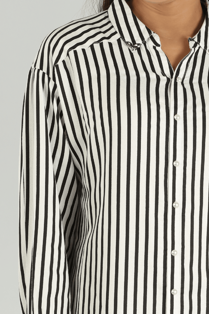 Sleek Striped Shirt