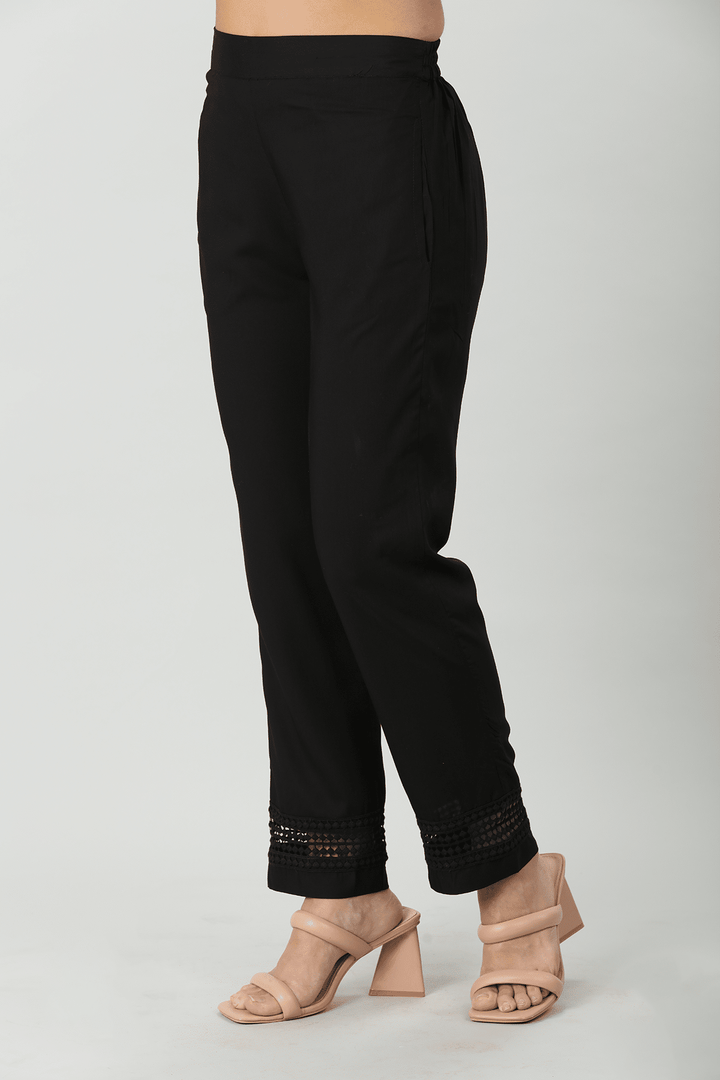 Dark Rayon Palazzo
