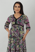 Purple Haze Chiffon Dress
