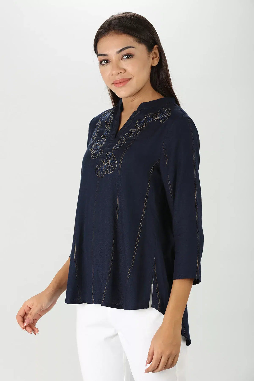 Starry Viscose Top