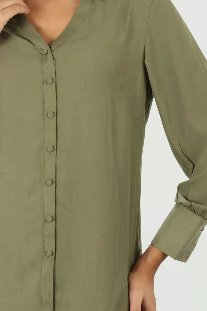 Luxe Green Shirt