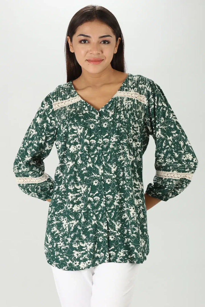 Galm Printed Top