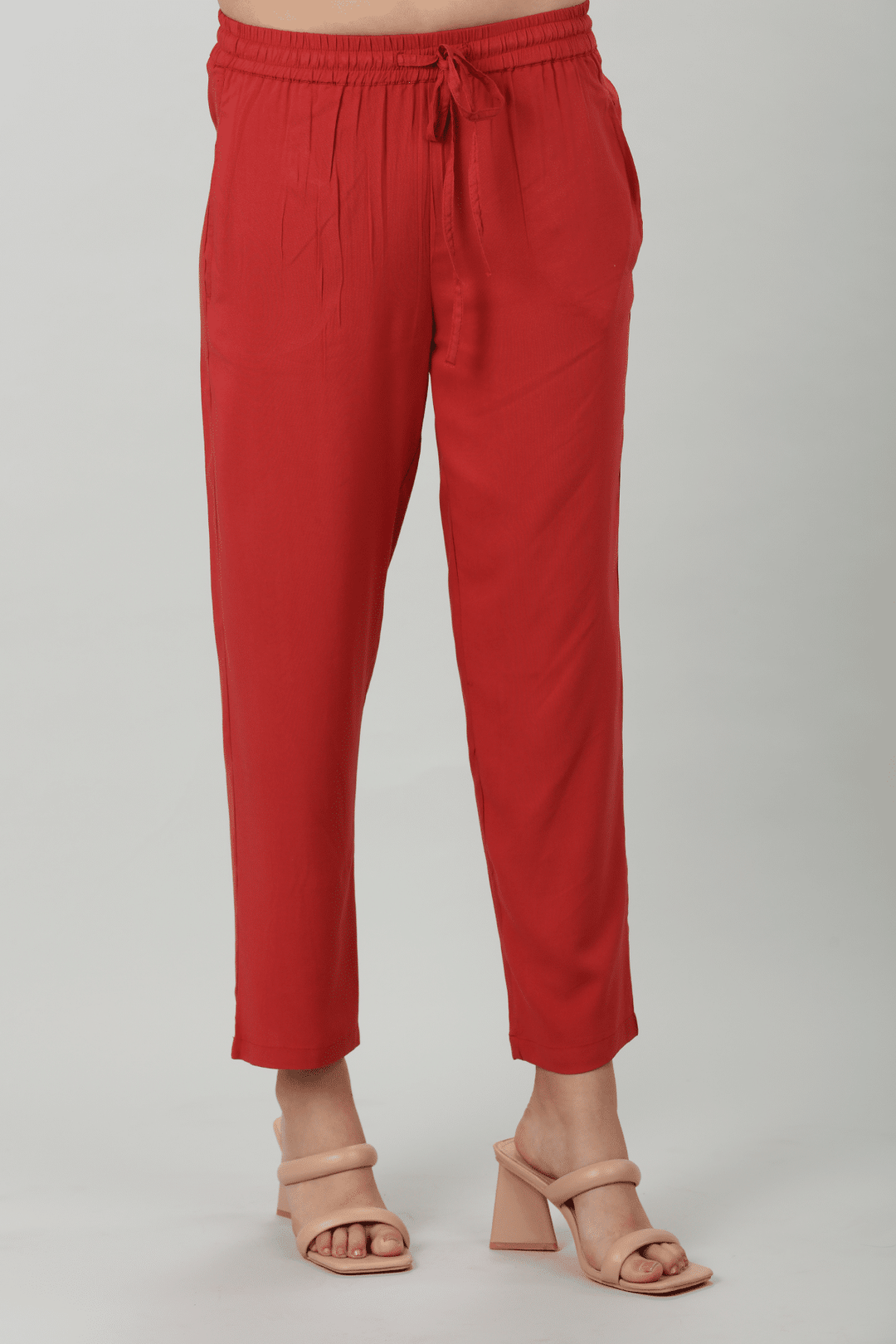 Bold Red Palazzo