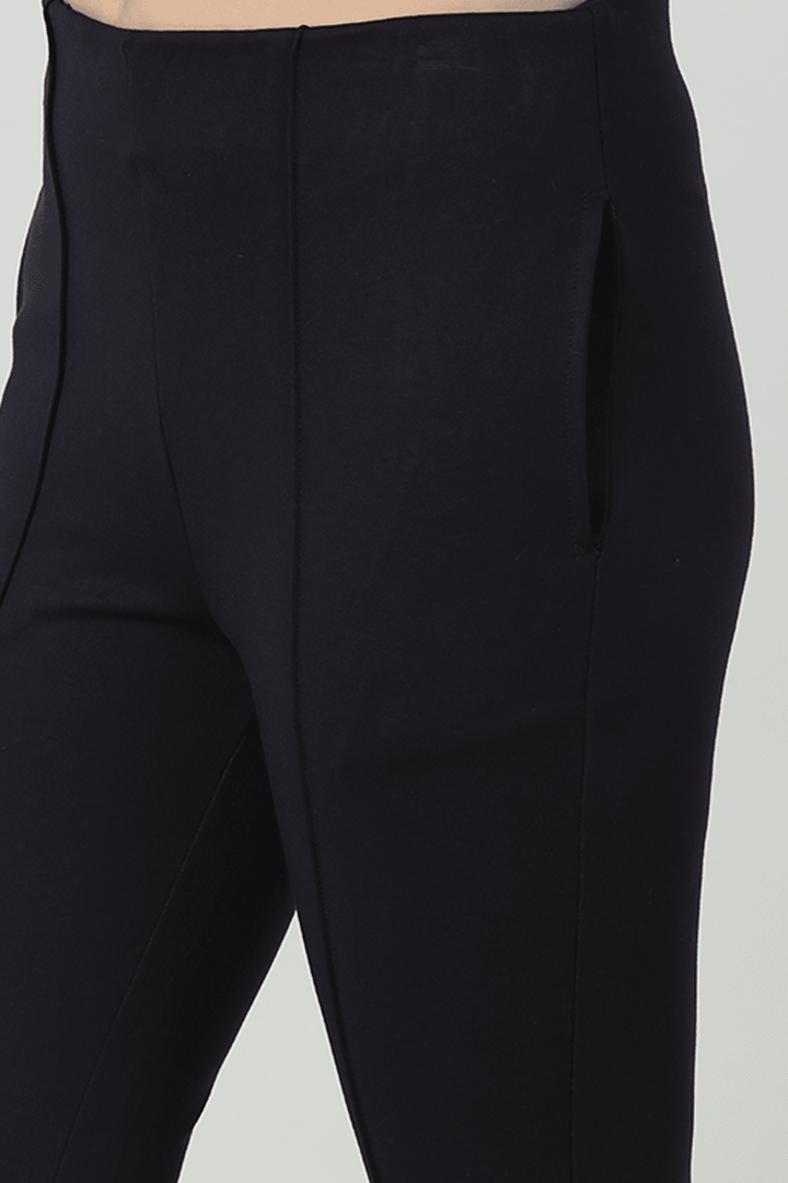 Charcoal Black Ponty Roma Pants