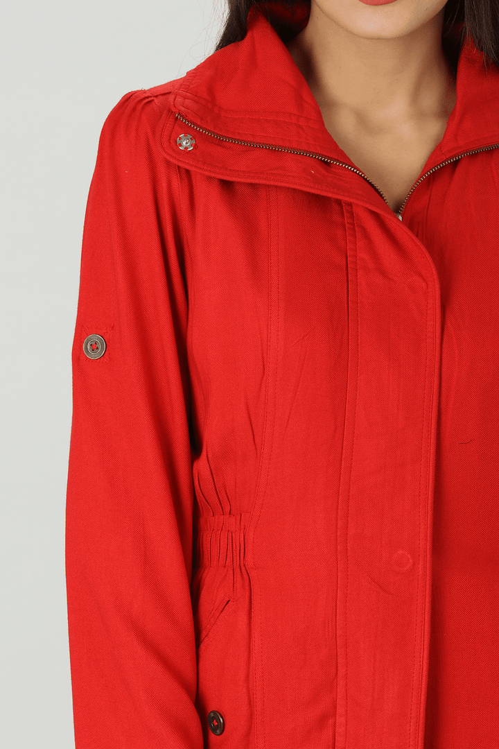 Cranberry Tencel Jacket