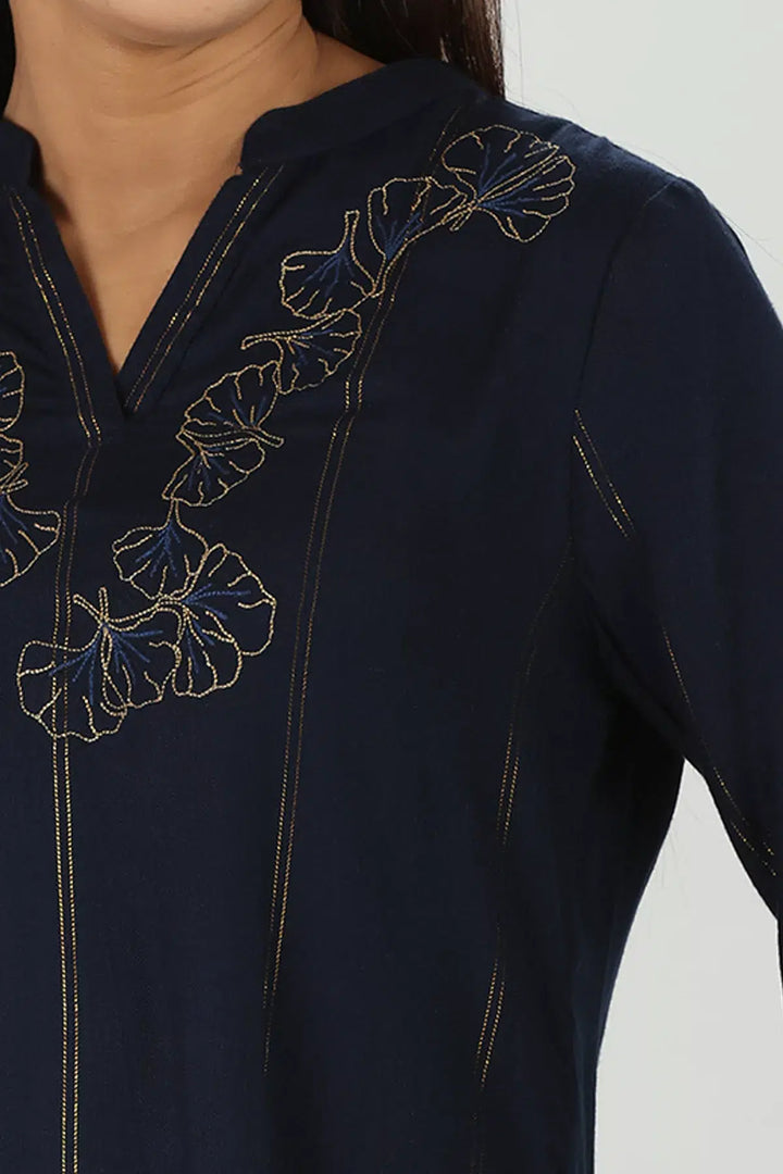 Starry Viscose Top