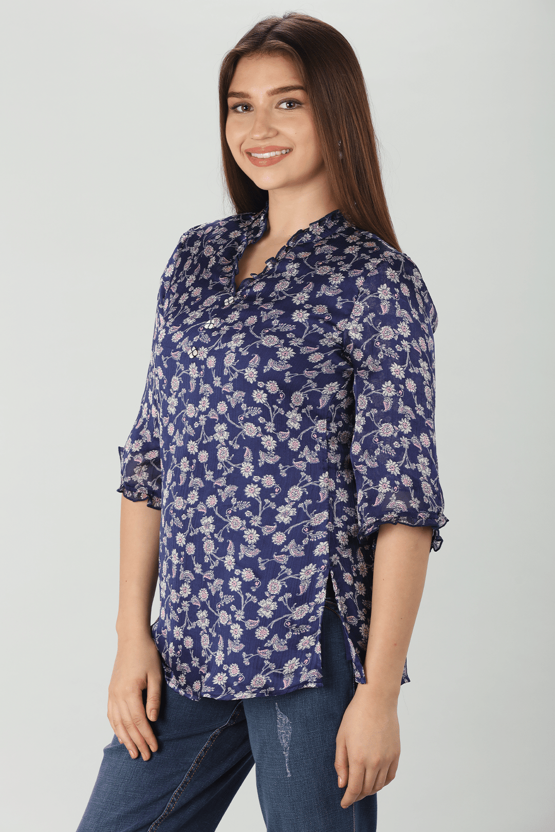 Bellflower Chiffon Top