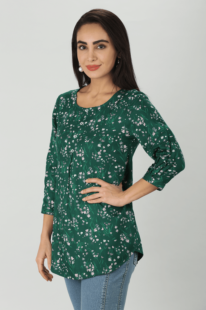 Pistachio Rayon Top