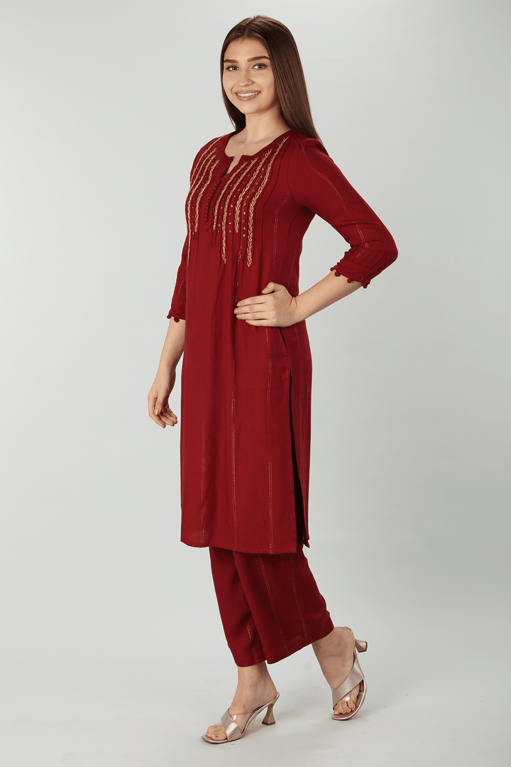 Rosewood Rayon Kurti
