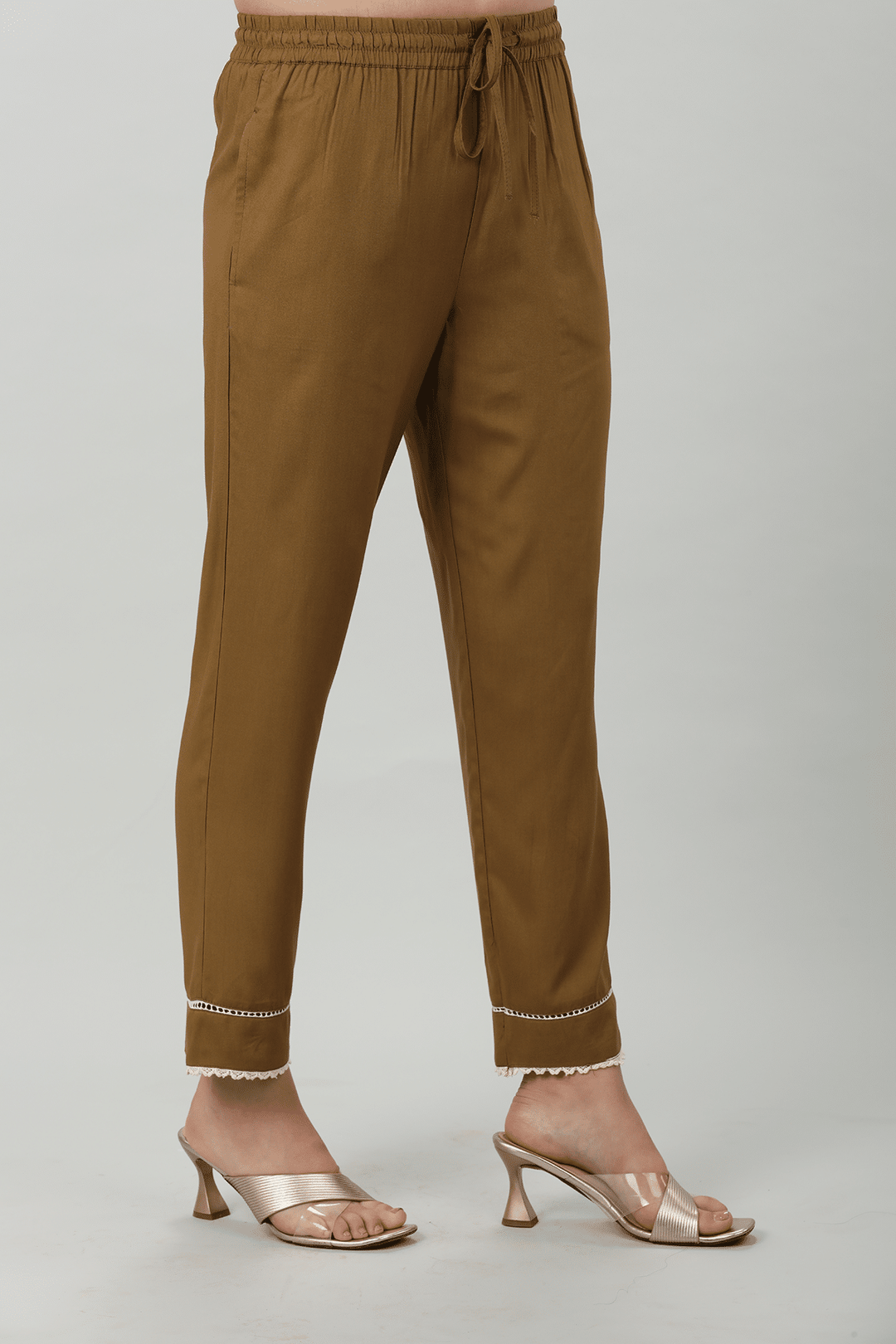 Solid Rayon Palazzo