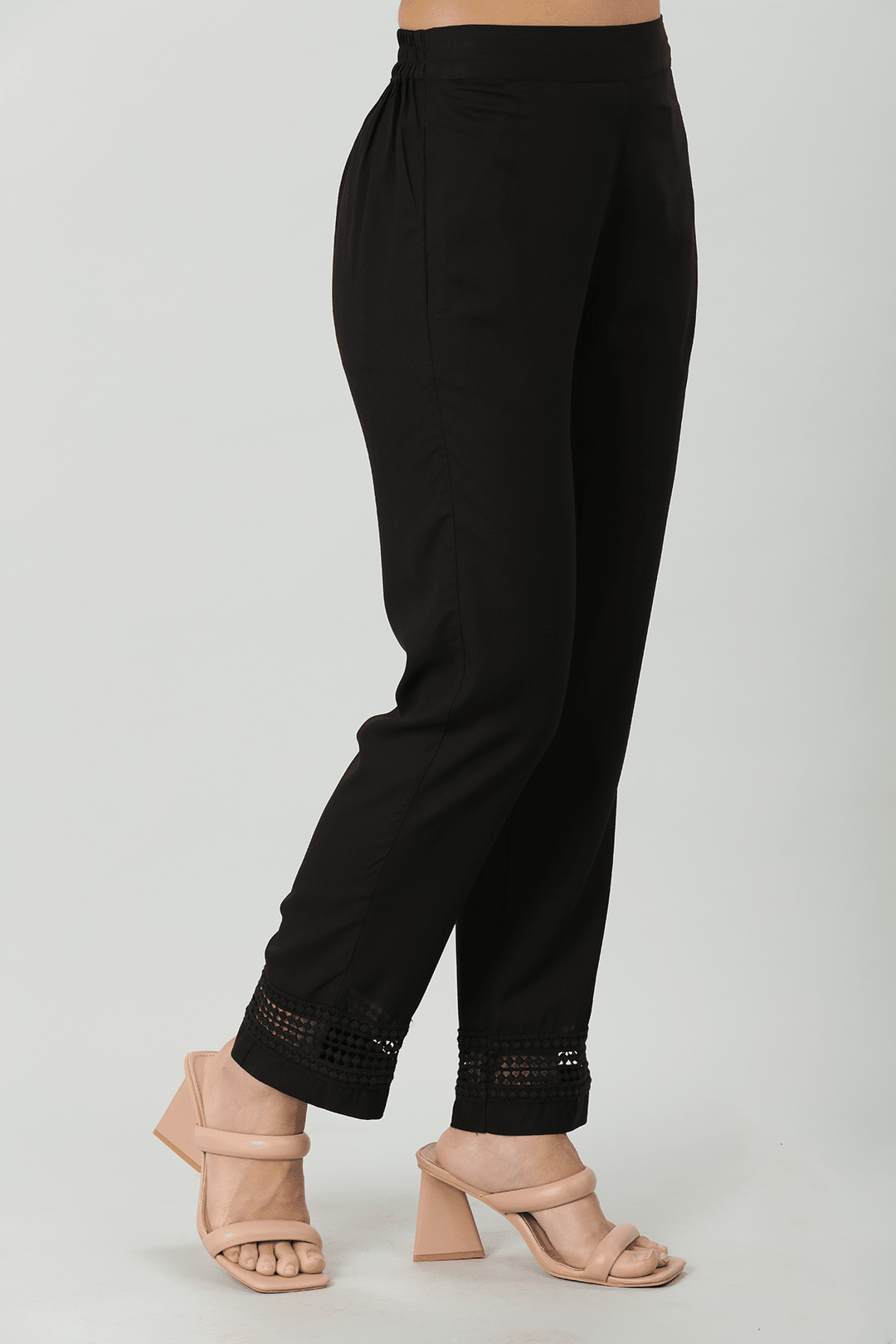 Dark Rayon Palazzo