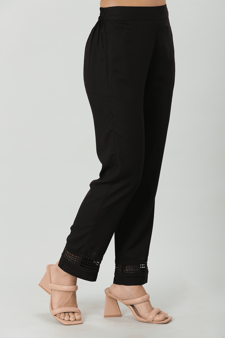 Dark Rayon Palazzo