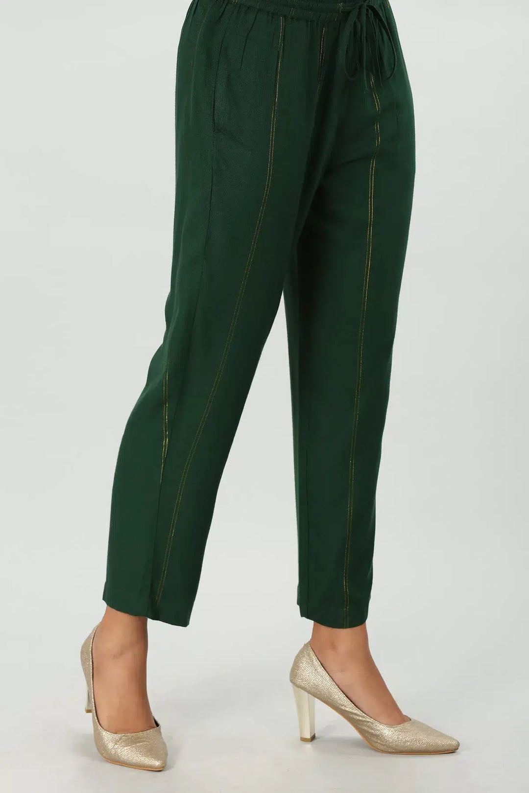 Fern Rayon Twill Palazzo